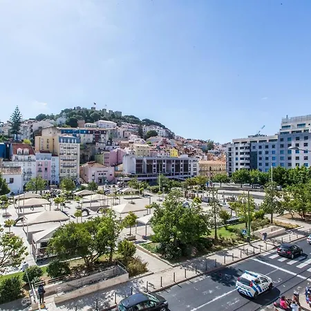 2 Quartos Vista Do Castelo De Sao Jorge * Lisbona